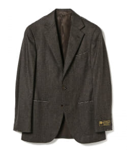 ▲BEAMS F / LORO PIANA ウールシルク ヘリンボーン ジャケット