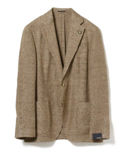 ▲LARDINI / EASY リネンシルク ホップサックジャケット