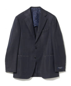 ▲BEAMS F / PROFILO コットンリネン ヘリンボーン ジャケット