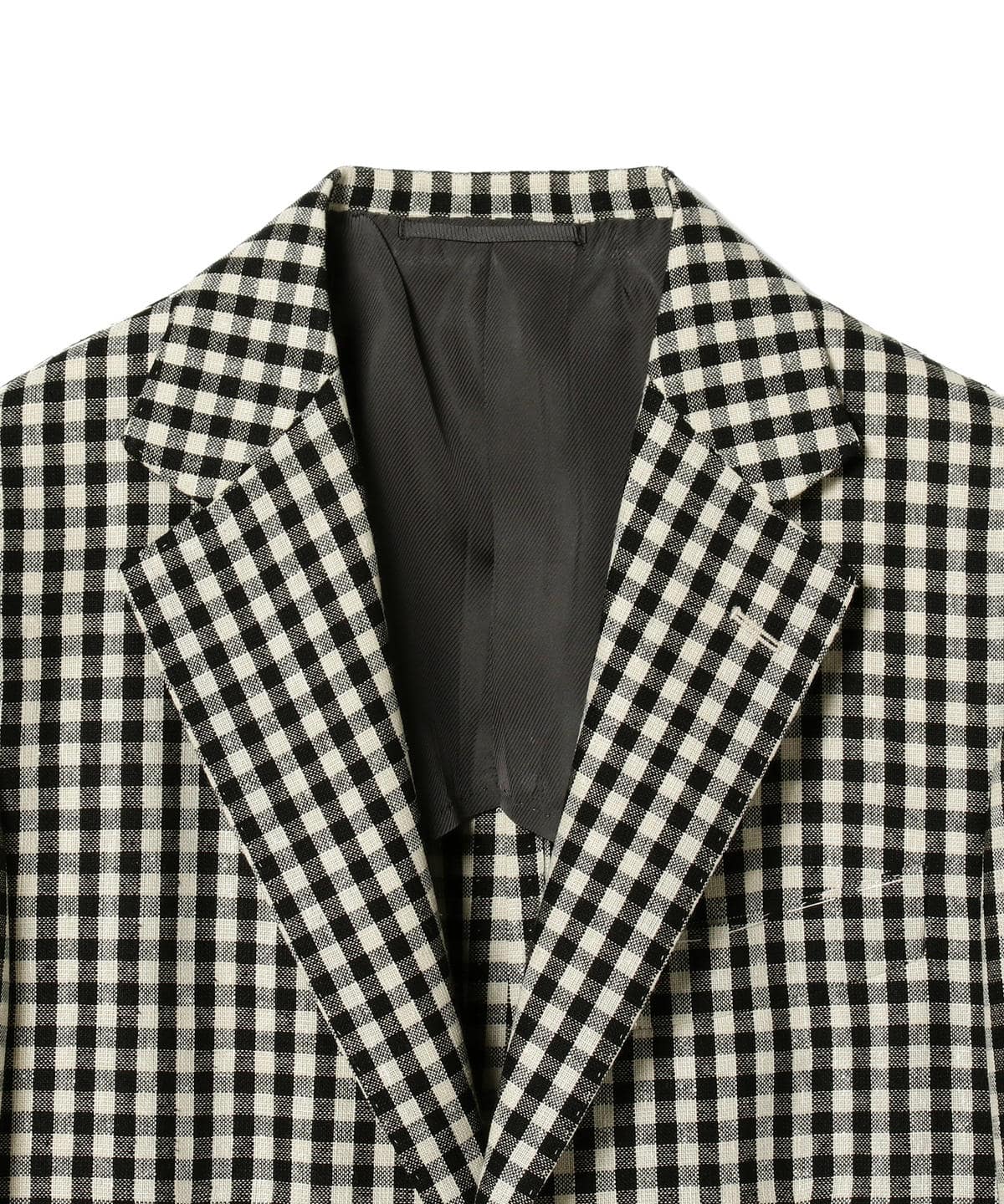 Beams F ビームスf アウトレット Beams F Savile Clifford ウールシルク ギンガムチェック ジャケット ジャケット テーラードジャケット 通販 Beams