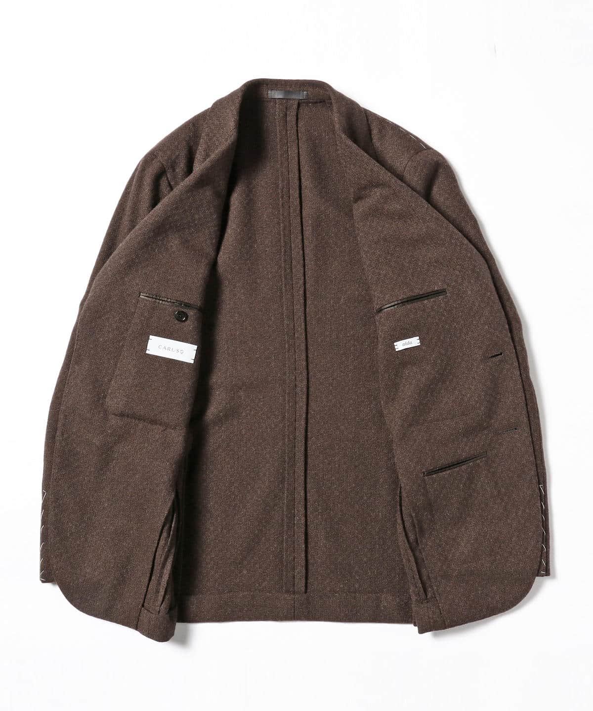 【アウトレット】CARUSO × BEAMS F / 別注 AIDA ウールコットン