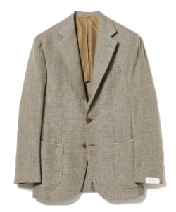 De Petrillo / POSILLIPO ウールシルクリネン ホップサック ジャケット