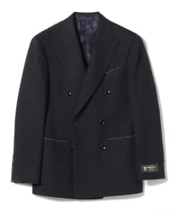 BEAMS F / DORMEUIL ウールモヘヤ ダブルブレスト ジャケット