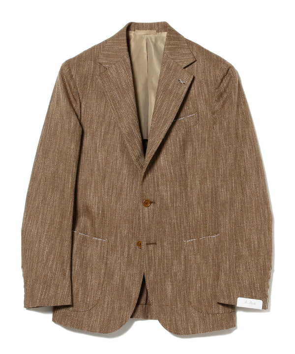 BEAMS F [Outlet] De Petrillo / POSILLIPO mixed fabric herringbone ...