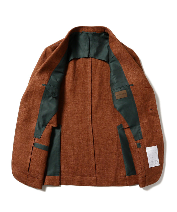 Stile Latino ビームス別注 ダブルリネンジャケット Demi-Luxe BEAMS（デミルクス ビームス）【別注】TICCA