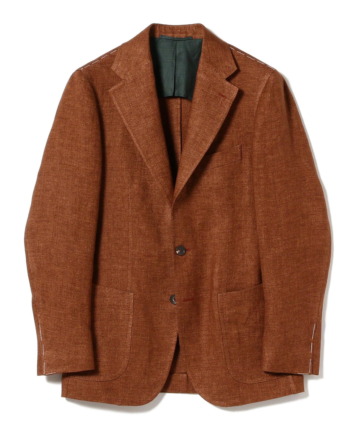 Stile Latino スティレ ラティーノ × BEAMS F / 別注 FAUSTO リネン ソリッド ジャケット ジャケット MEN D. ORANGE/R12 52 Stile Latino スティレ ラティーノ × BEAMS F / 別注 FAUSTO リネン ソリッド ジャケット ジャケット MEN D. ORANGE/R12 52