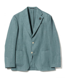 LARDINI × BEAMS F / 別注 コットンリネン メランジ ジャケット
