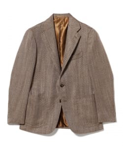 【別注】Stile Latino / FAUSTO ミックスファブリック ヘリンボーン ジャケット