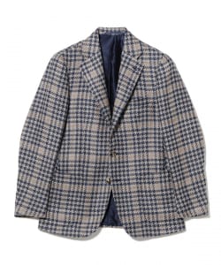【別注】Stile Latino / FAUSTO ミックスファブリック ハウンドトゥース＋ペーン ジャケット