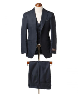 ￥BEAMS F / CANONICO スリーピース スーツ