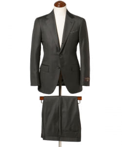 BEAMS F / CANONICO ソリッド スーツ