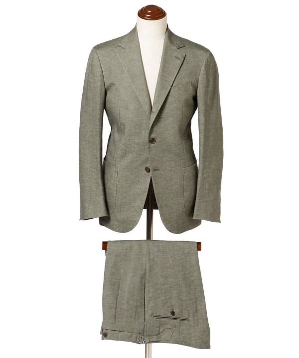 BEAMS F [Outlet] De Petrillo / POSILLIPO linen suit (suit/ BEAMS 