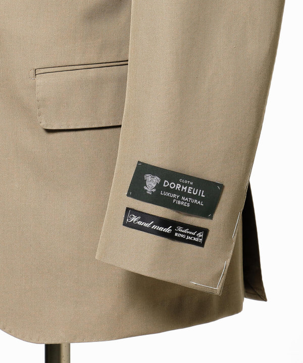 BEAMS F（ビームスF）BEAMS F / DORMEUIL ウールコットン スーツ