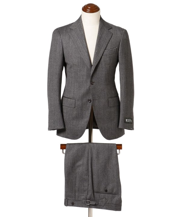 BEAMS F（ビームスF）BEAMS F / DORMEUIL ヘリンボーン スーツ（スーツ