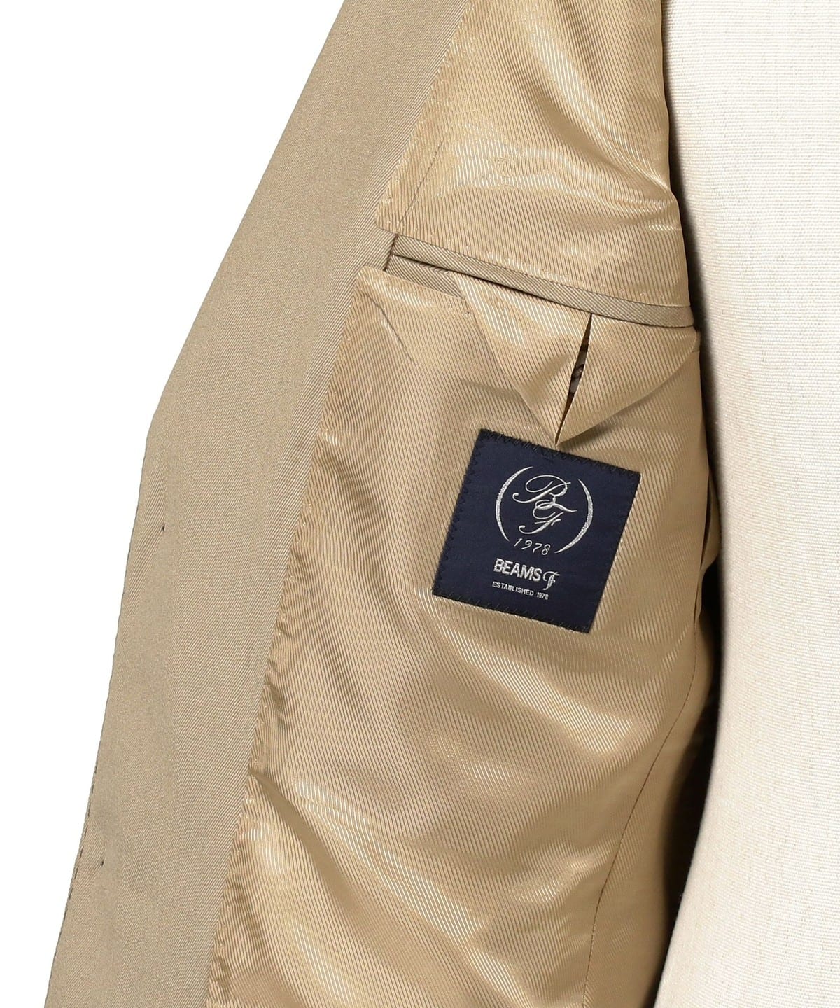 BEAMS F (BEAMS F)BOWER ROEBUCK Wool Gabardine Suit (Suit