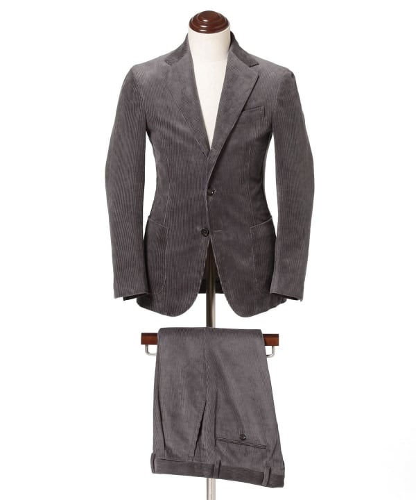 BEAMS F De Petrillo BEAMS POSILLIPO corduroy suit (suit/tie suit 