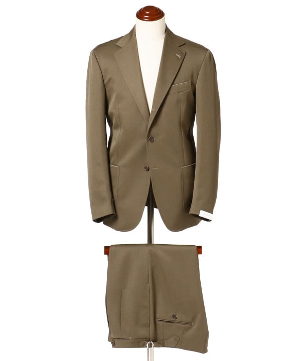 BEAMS F De Petrillo BEAMS POSILLIPO wool gabardine suit (suit/tie 