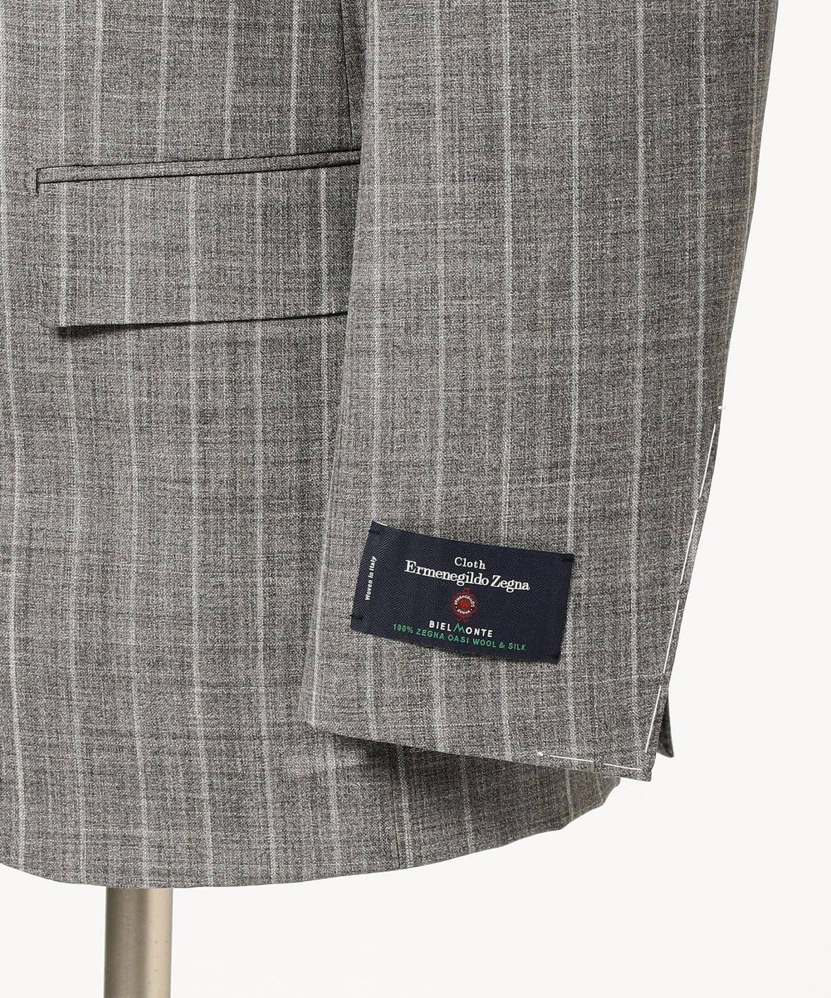 BEAMS F（ビームスF）BEAMS F / Ermenegildo Zegna ウールシルク ...