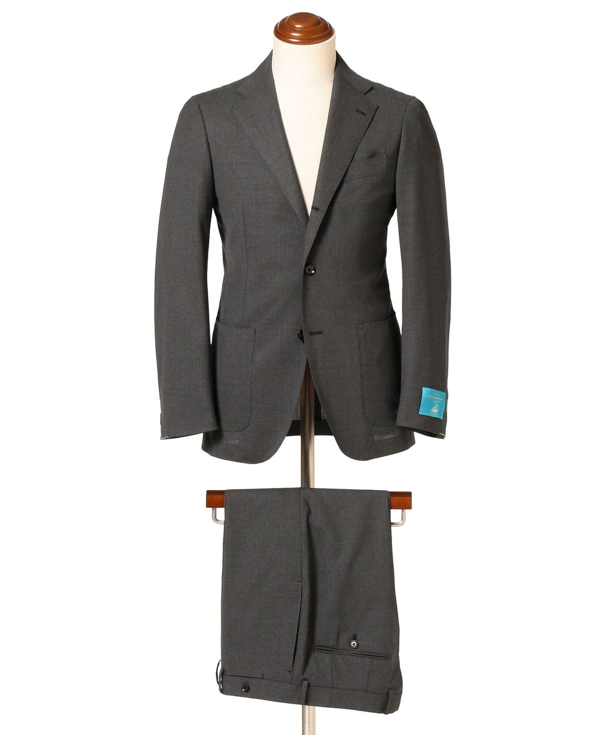 BEAMS F（ビームスF）BEAMS F / EASY CANONICO ウール ソリッド スーツ ...