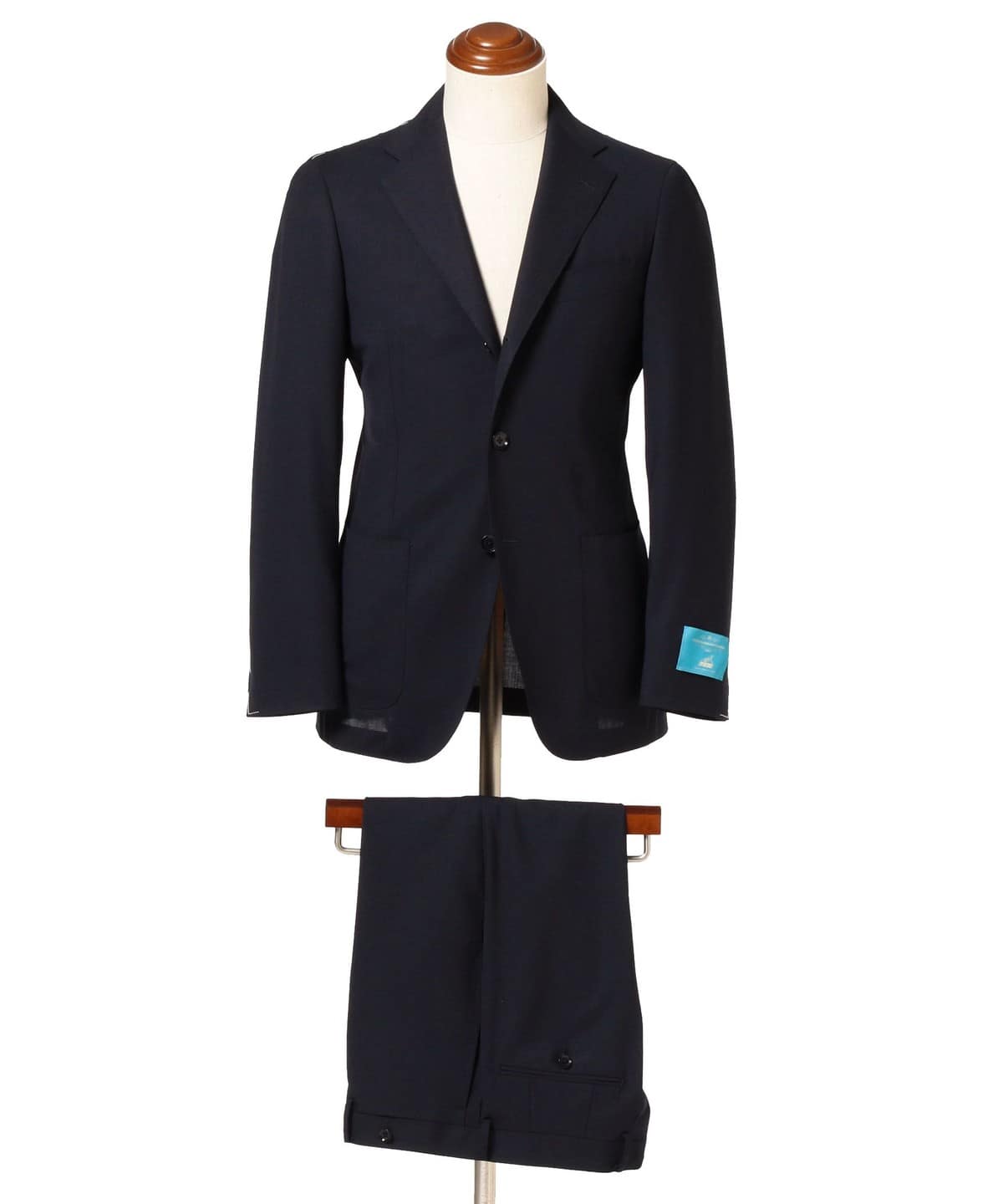 BEAMS F / EASY CANONICO ウール ソリッド スーツ