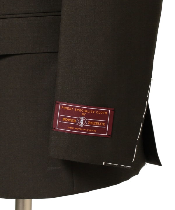 BEAMS F（ビームスF）BOWER ROEBUCK ウールモヘヤ スーツ