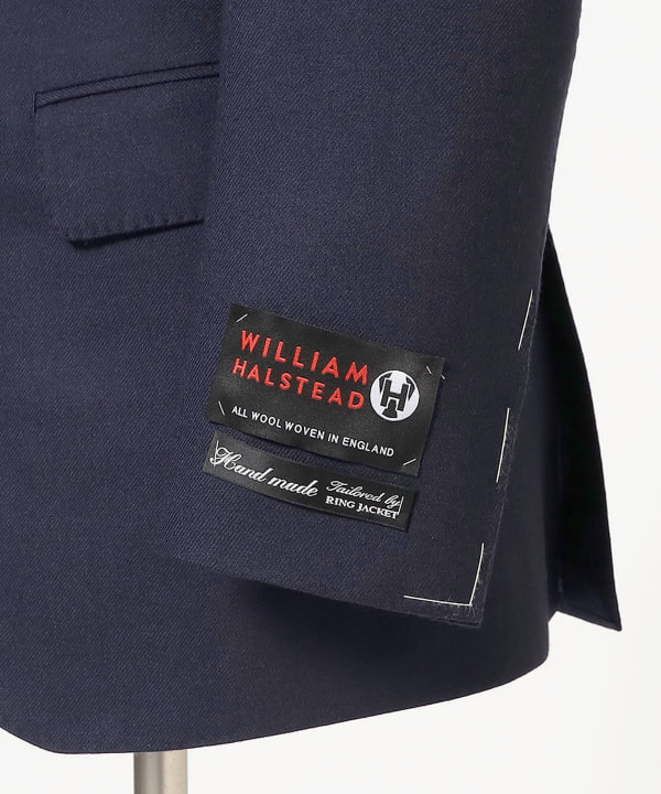 BEAMS F（ビームスF）HANDMADE WILLIAM HALSTEAD ウール ソリッド