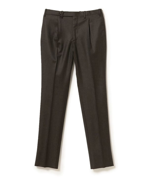 BEAMS F ウールモヘヤ スーツ 48 ベージュ BOWER ROEBUCK BEAMS F ウールモヘヤ スーツ 48 ベージュ BOWER ROEBUCK