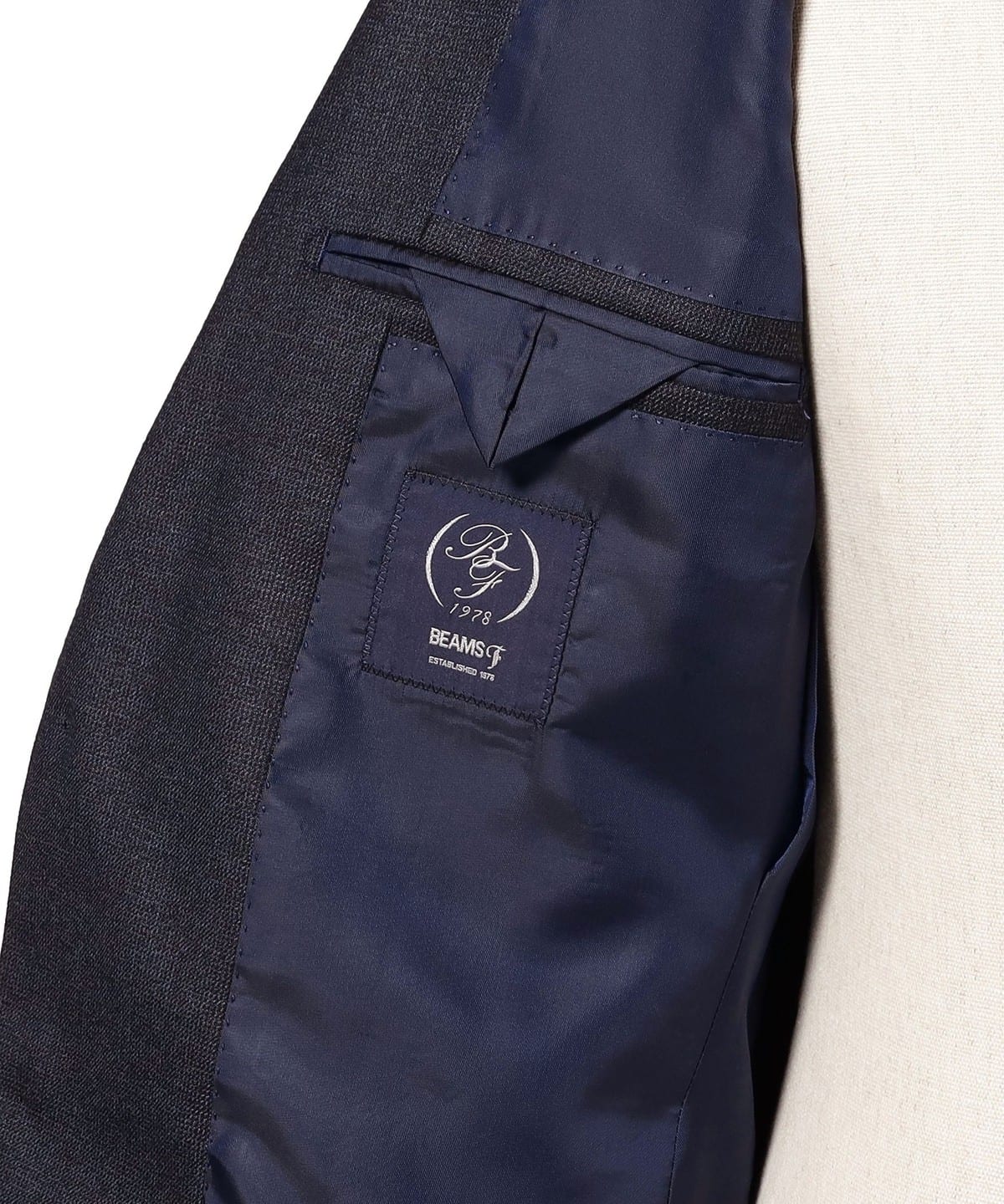 BEAMS F（ビームスF）DORMEUIL ウール ネイビー スーツ（スーツ・ネクタイ スーツ）通販｜BEAMS