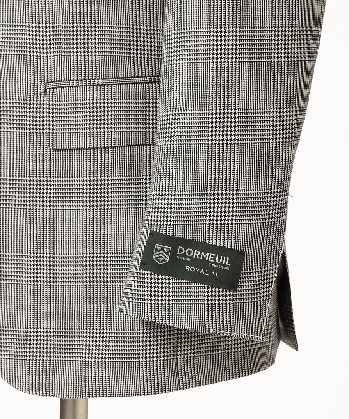 BEAMS F (BEAMS F)DORMEUIL Wool Glenn Plaid Suit (Suit & Tie) | BEAMS