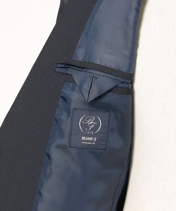 BEAMS F（ビームスF）REDA ウール ソリッド スーツ（スーツ・ネクタイ