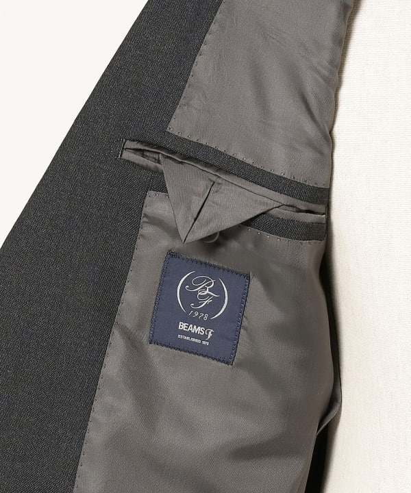 BEAMS F（ビームスF）REDA ウール ソリッド スーツ（スーツ