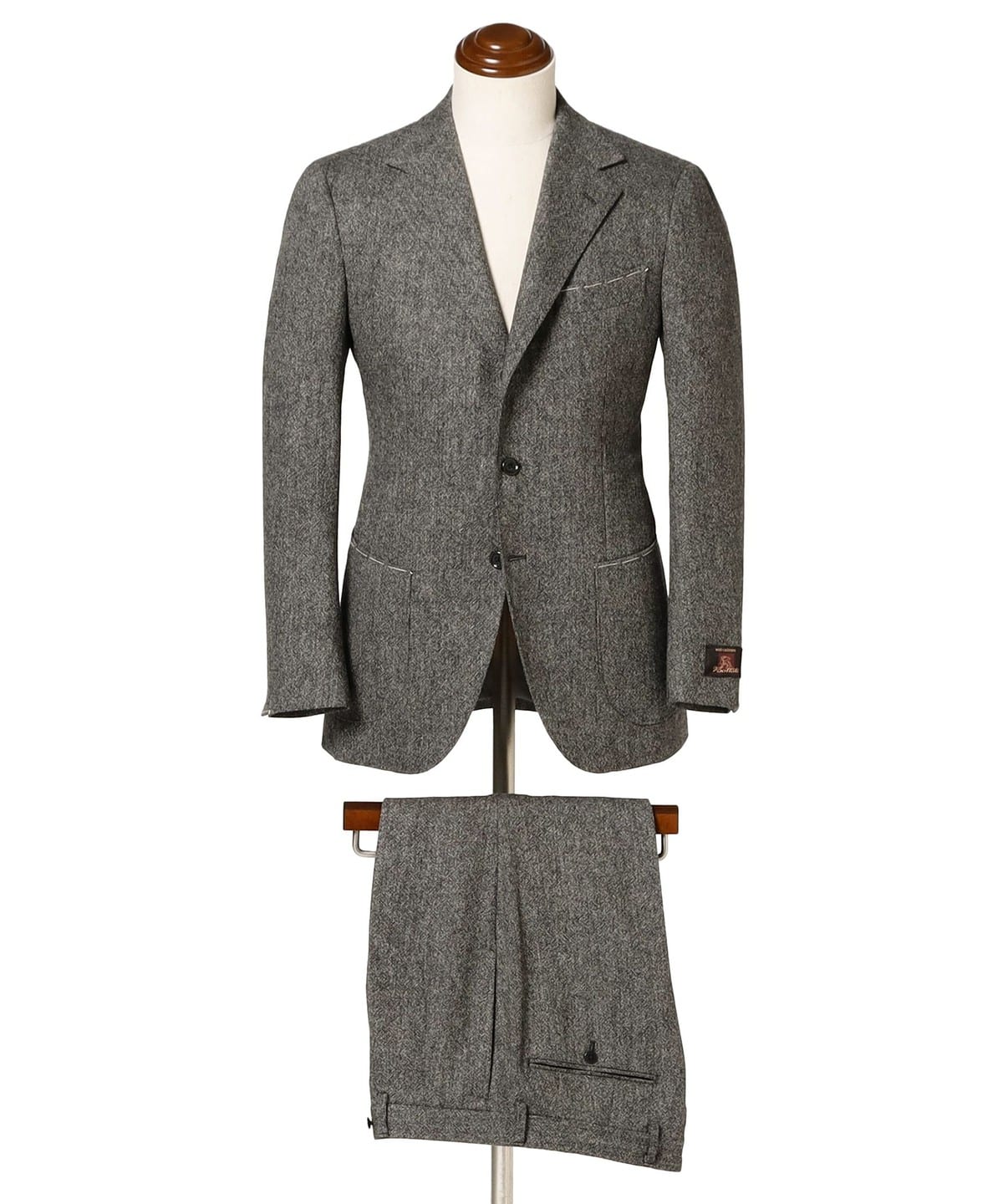 BEAMS F (BEAMS F)B OTTO LI Wool Cashmere Homespun Suit (Suit & Tie Suit) |  BEAMS