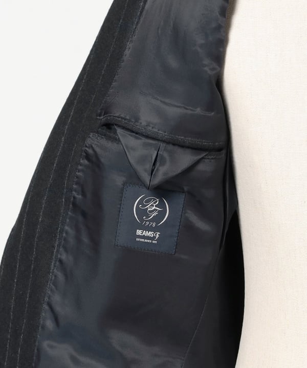 BEAMS F（ビームスF）HANDMADE FOX BROTHERS ウール チョーク