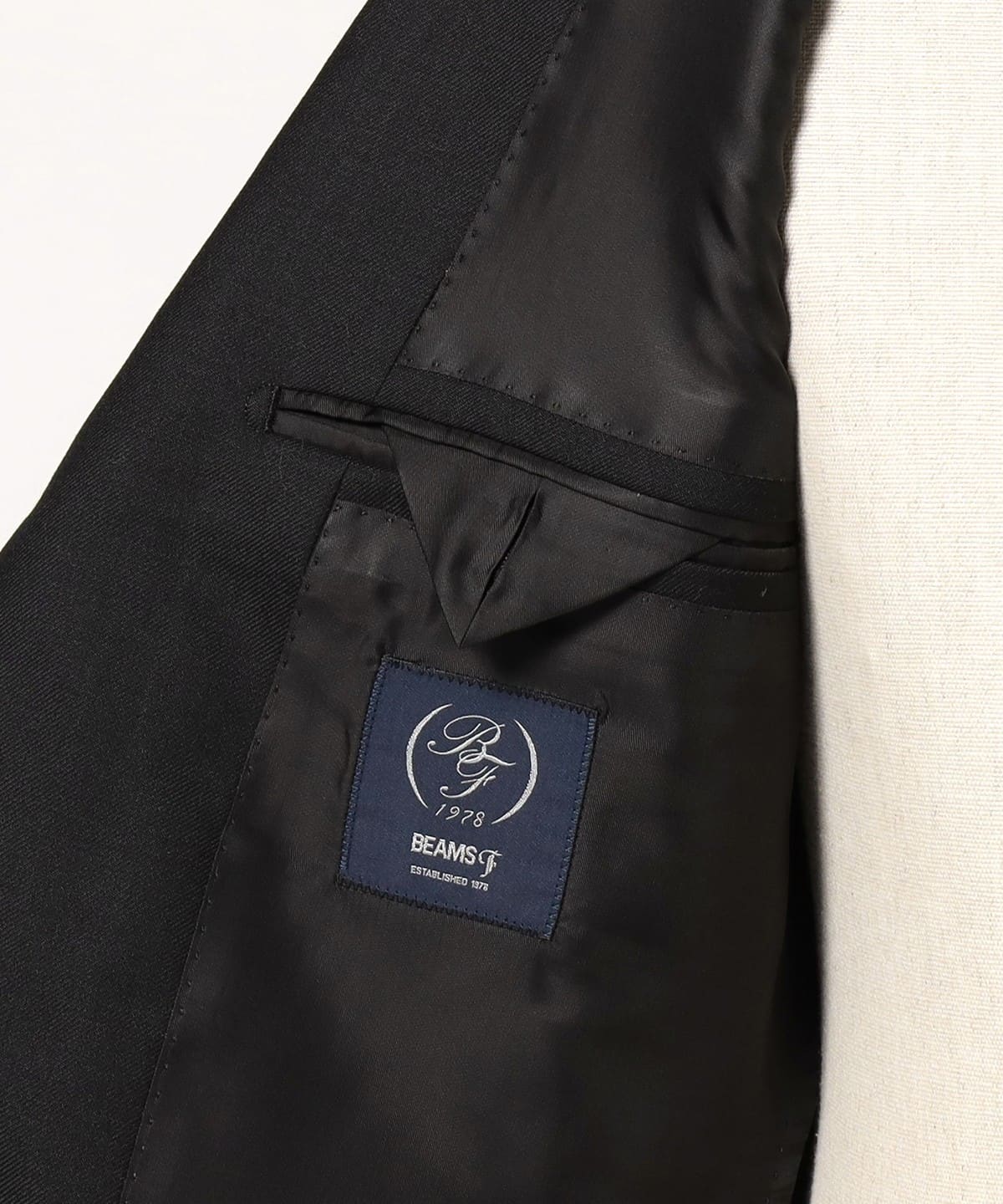 BEAMS F(ビームスF)BEAMS F EXCLUSIVE FABRIC ウール ブラック BEAMS F(ビームスF)BEAMS F EXCLUSIVE FABRIC ウール ブラック