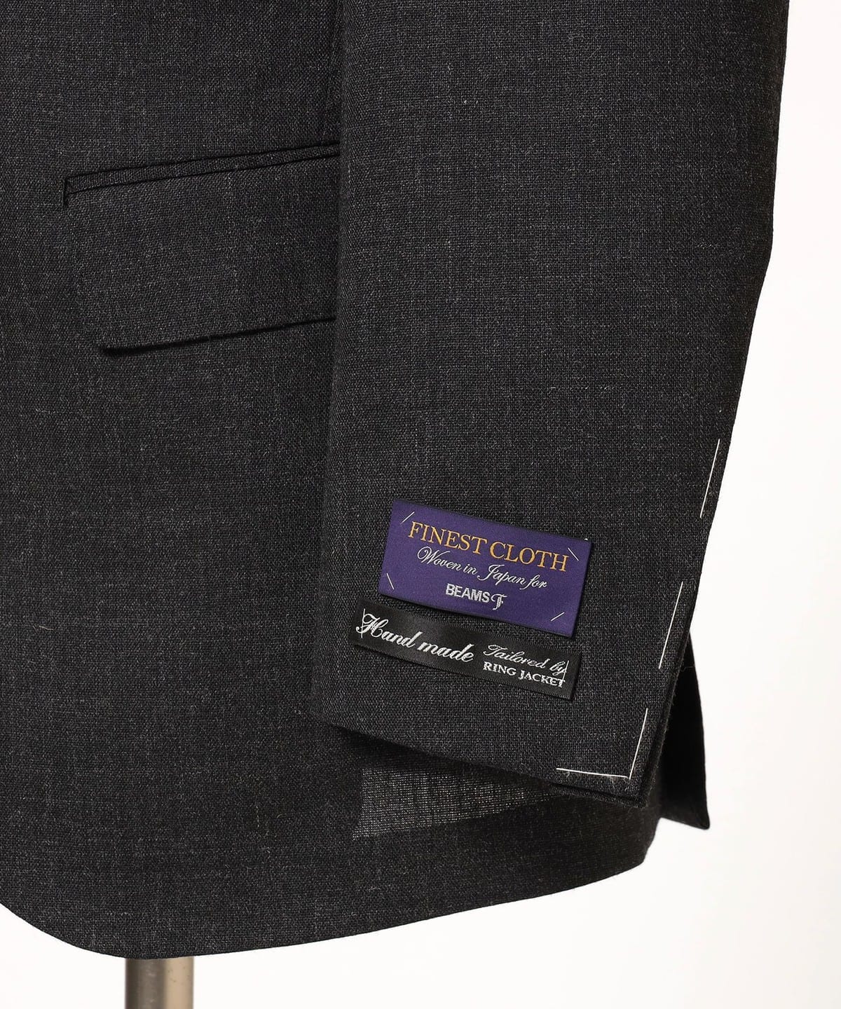 BEAMS F（ビームスF）HANDMADE ジャパンウール フレスコ ソリッド