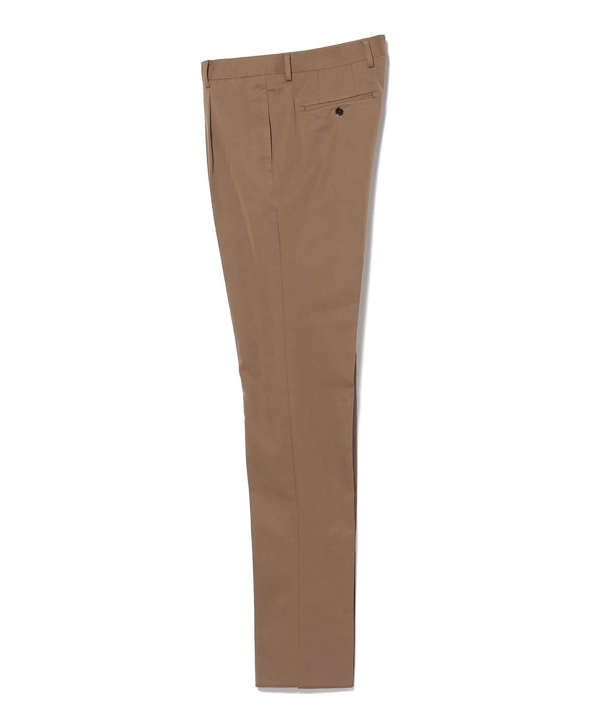 BEAMS F（ビームスF）EASY E.THOMAS ミックスファブリック ブラウン