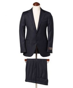 VITALE BARBERIS CANONICO ウール ストライプ スーツ