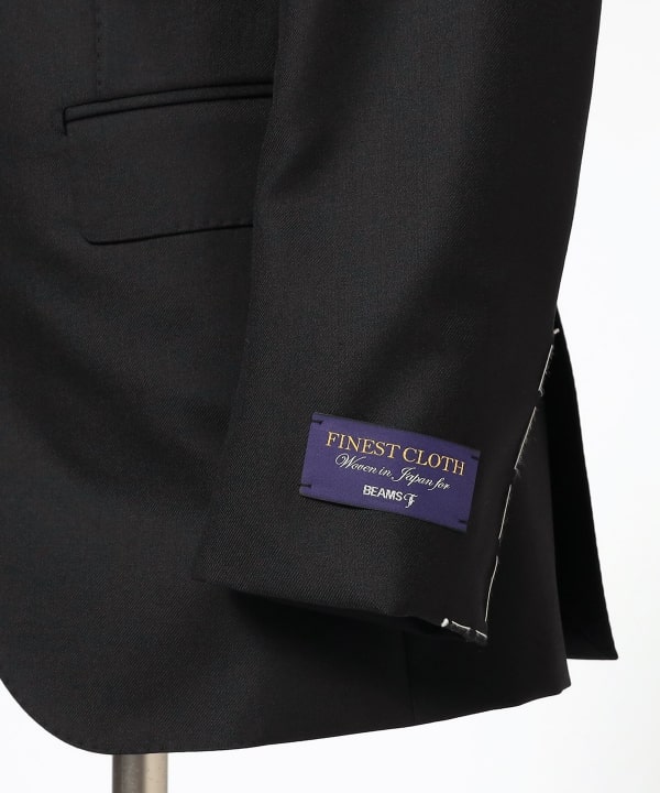 BEAMS F ビームスエフ スーツ BEAMS F（ビームスF）BEAMS F EXCLUSIVE FABRIC ウール ブラックスーツ