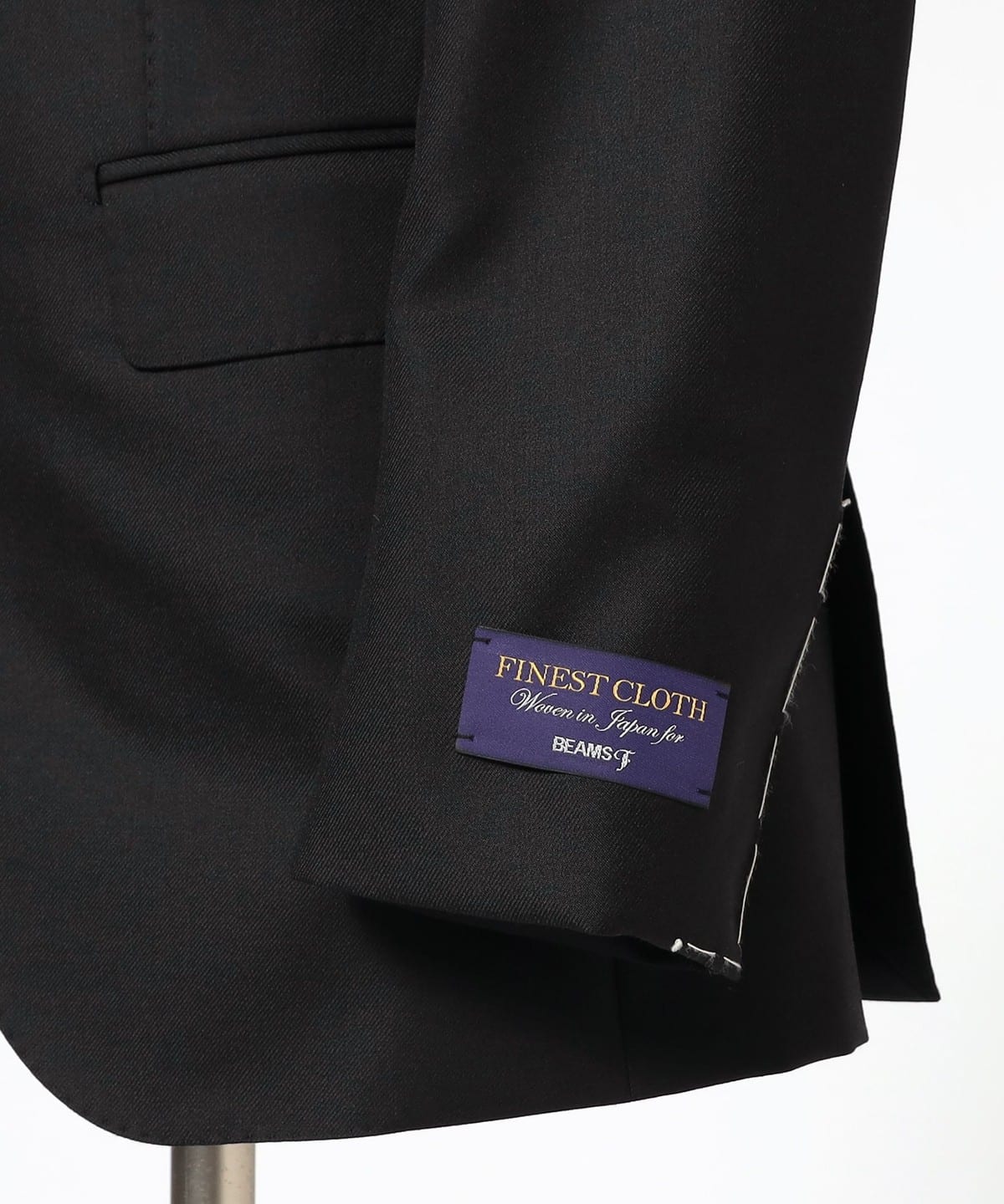 BEAMS F（ビームスF）BEAMS F EXCLUSIVE FABRIC ウール ブラック