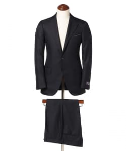 BEAMS F EXCLUSIVE FABRIC ウール ソリッド スーツ
