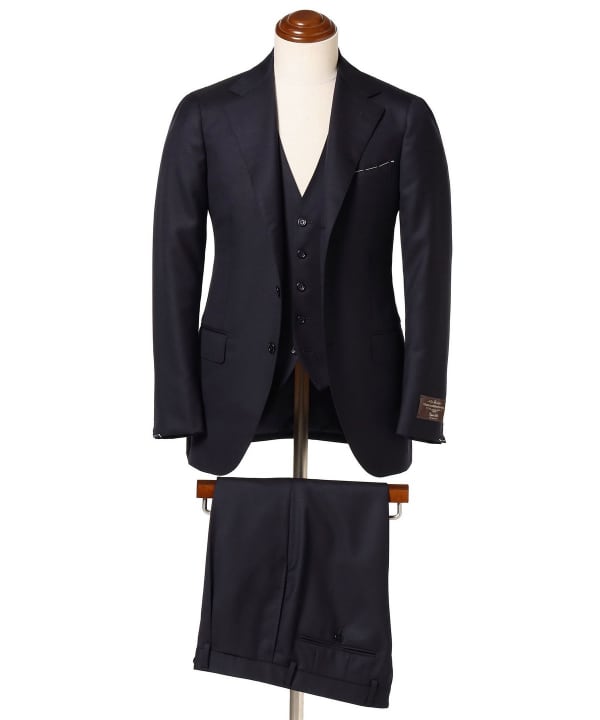 BEAMS F（ビームスF）VITALE BARBERIS CANONICO ウール 3ピース スーツ