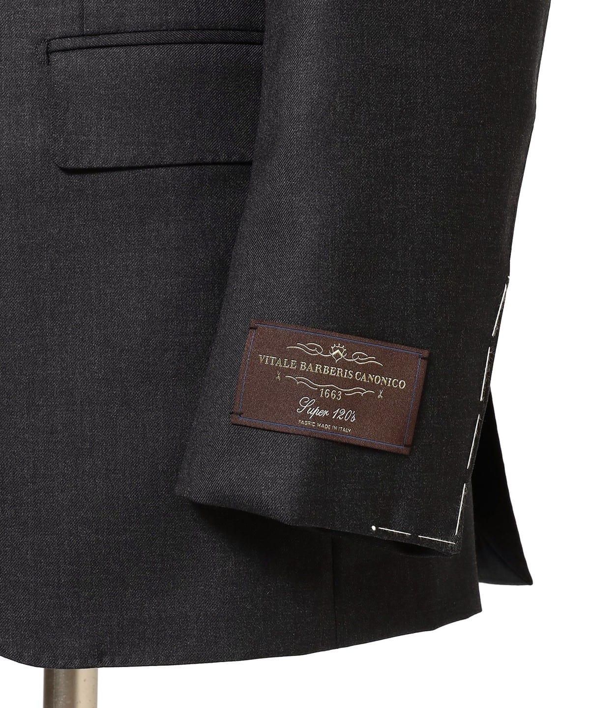 BEAMS F（ビームスF）VITALE BARBERIS CANONICO ウール 3ピース スーツ