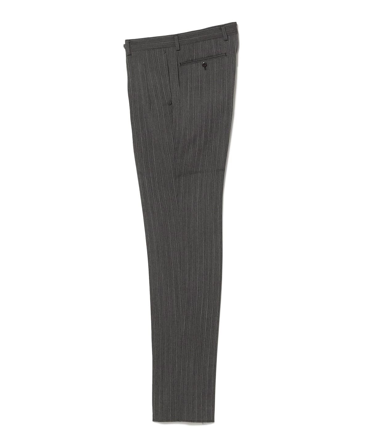 BEAMS F（ビームスF）ANGELICO ウール ヘリンボーン ストライプ スーツ