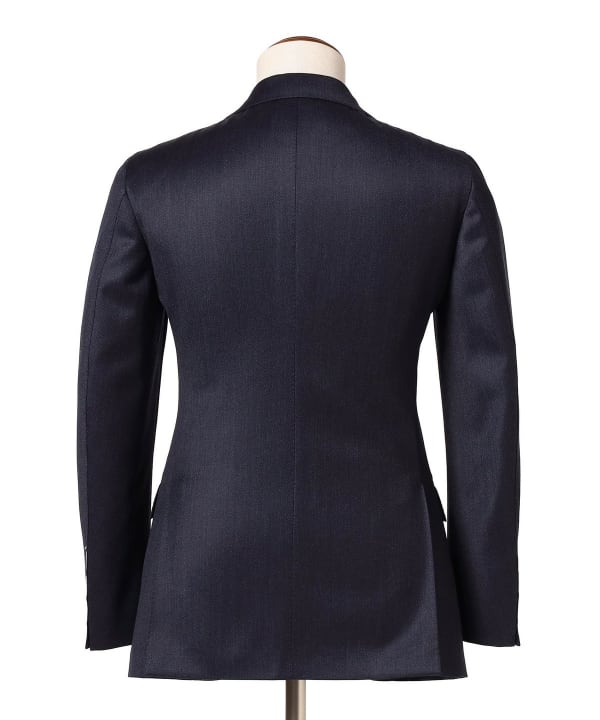 BEAMS F（ビームスF）VITALE BARBERIS CANONICO ウール ネイビー