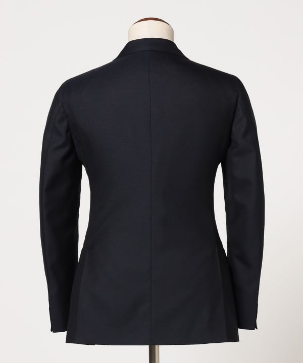 BEAMS F ビームスエフ ウールチェスターコート ネイビー S イタリア製 BEAMS F ビームスエフ ウールチェスターコート ネイビー S