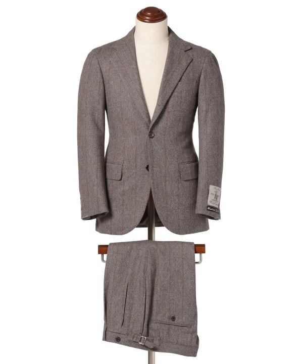 BEAMS F（ビームスF）HANDMADE FOX BROTHERS ウール ヘリンボーン