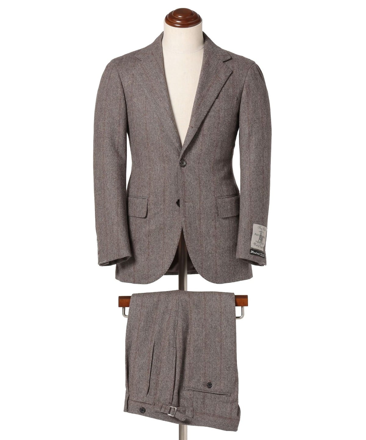 BEAMS F（ビームスF）HANDMADE FOX BROTHERS ウール ヘリンボーン