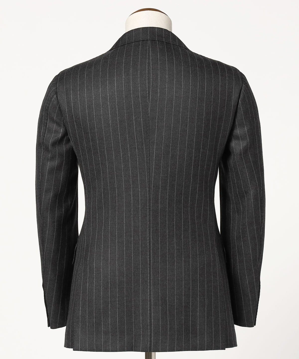 BEAMS F（ビームスF）HANDMADE DORMEUIL ウール チョークストライプ