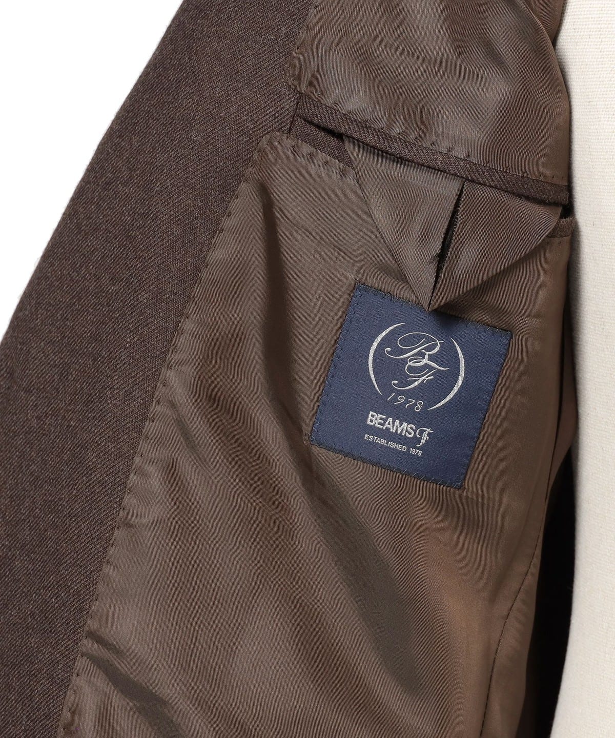 BEAMS F（ビームスF）HANDMADE WILLIAM HALSTEAD ウール ブラウン