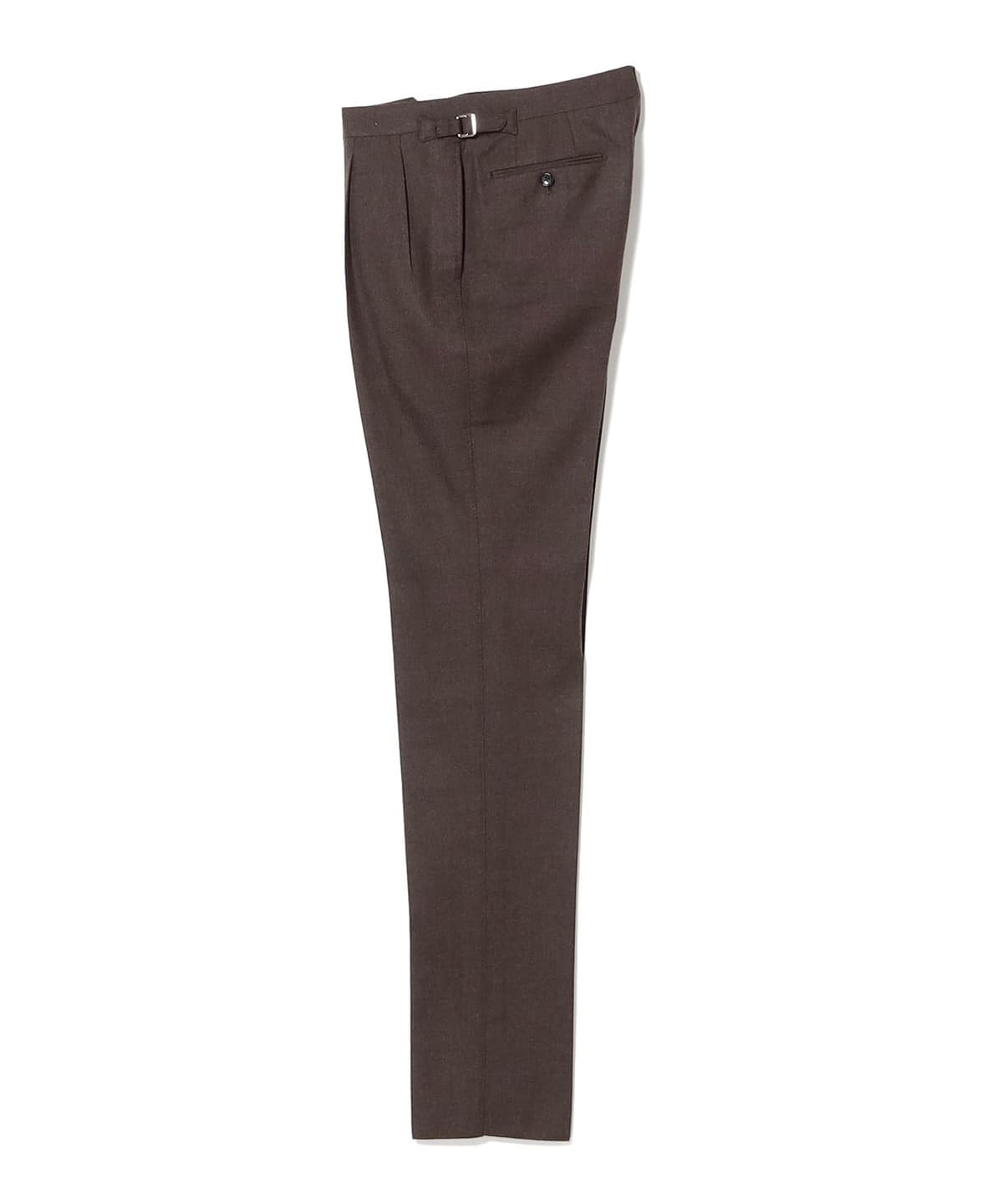 極美品　定価約19万　ビームスF　ウィリアムハルステッド　スーツ BEAMS F（ビームスF）HANDMADE WILLIAM HALSTEAD ウール ブラウン